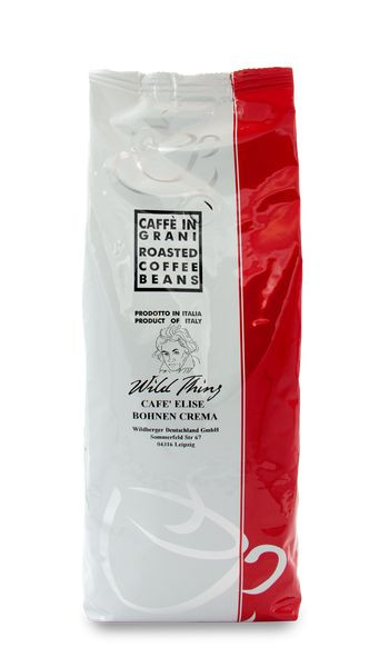 Wild Thing Cafe Elise Crema Bohne Ganze Kaffeebohnen 1000g