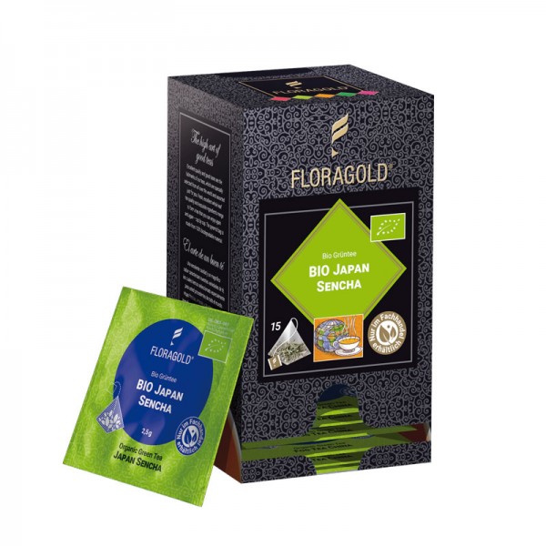 Bio Japan Sencha von FLORAPHARM® 15 Pyramidenbeutel