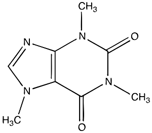 koffein-chemische-struktur