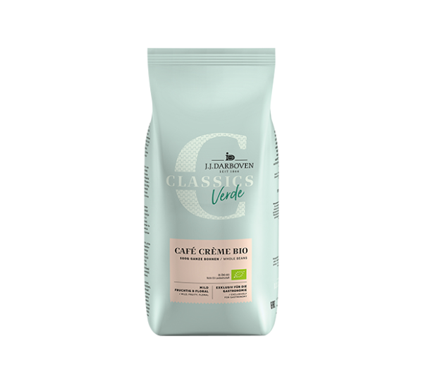 Classics Verde Cafe Creme ganze Bohne 500 g