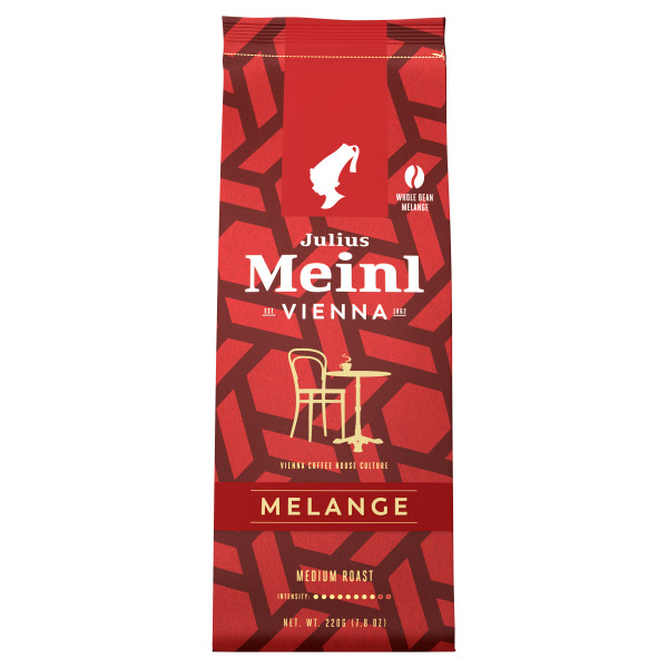 Vienna Melange Bohne 220g Neues Beuteldesign