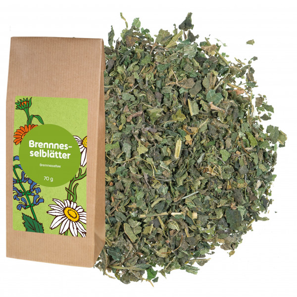 Brennesselblätter geschnitten FLORAPHARM® Kräutertee offen 70g