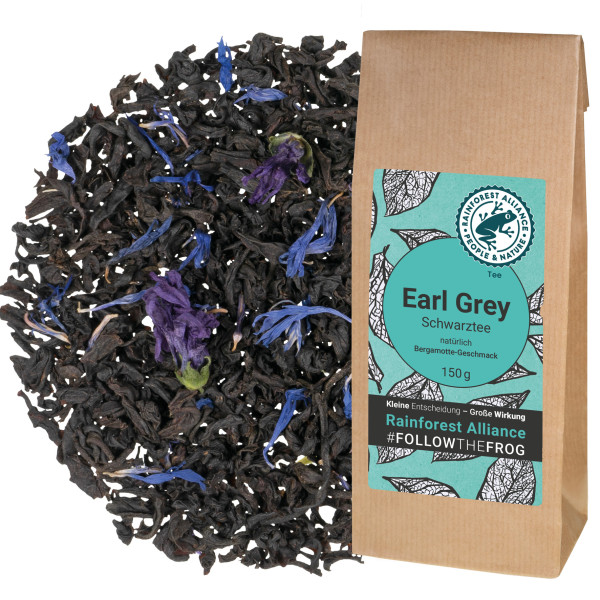 Earl Grey natürlich Schwarztee offen 150g