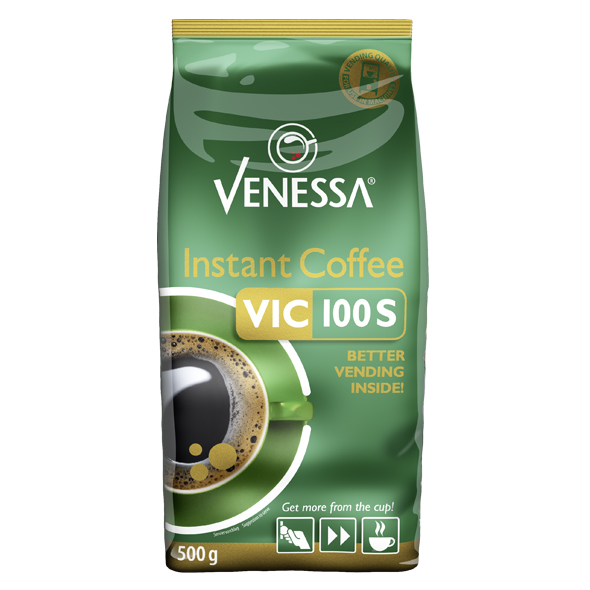 Venessa VIE 100P Instant Coffee kräftig Aromatisch 500g Automatenkaffee 