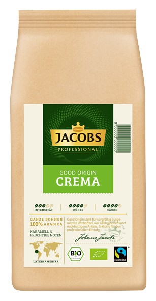 Jacobs Good Origin 1000 g Cafe Crema Bohnen