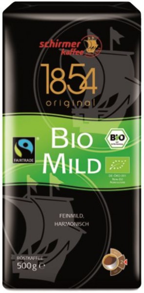 Schirmer 1854 Bio FT Mild gemahlen 500 g
