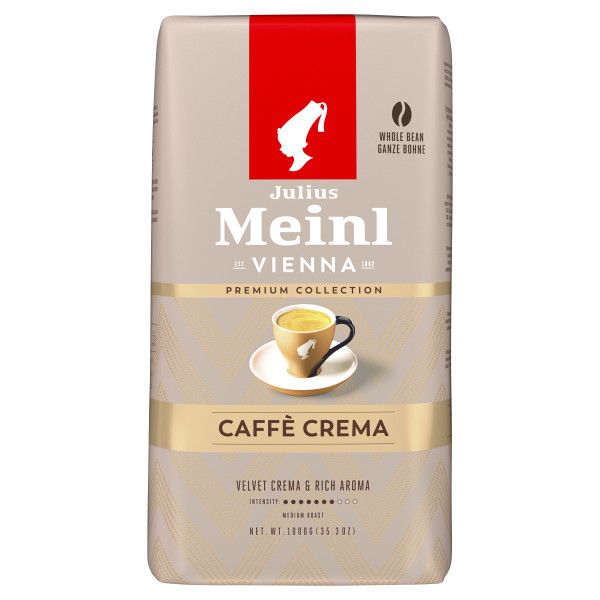 Premium Collection Caffe Crema 1000g Neues Beuteldesign
