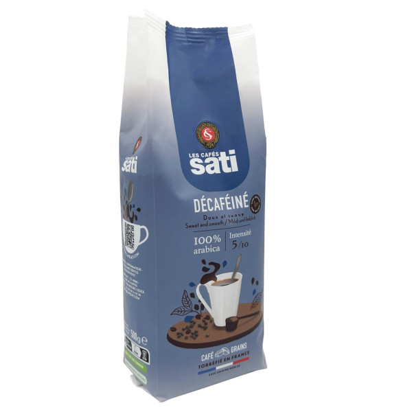 Café Sati entkoffeinierte ganze Bohnen 500 g