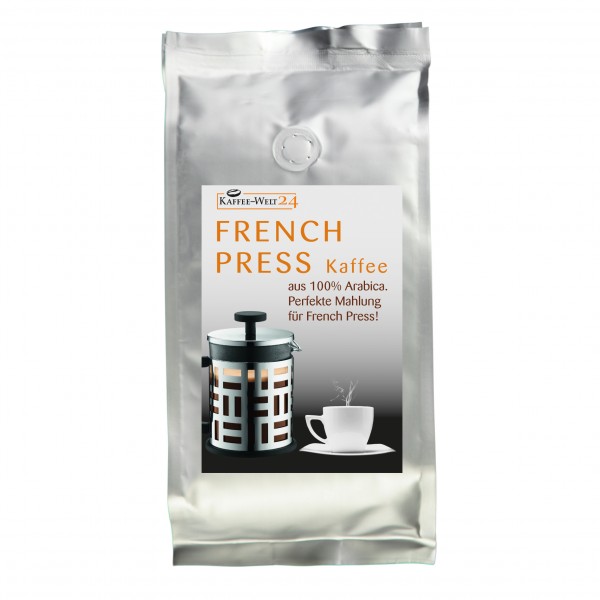 French Press Kaffee grober gemahlen 500 g