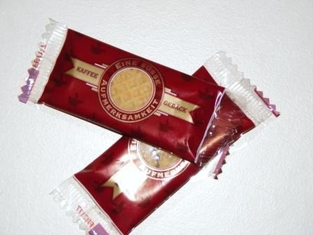 Kaffee-Gebäck mit Vanillegeschmack