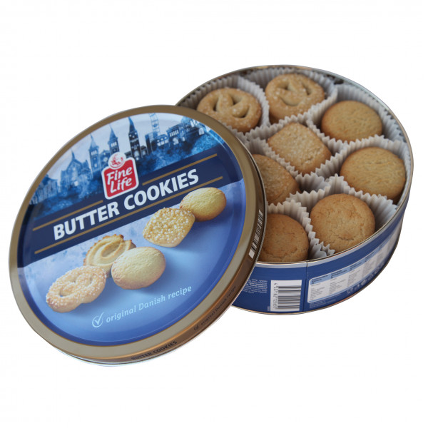 Kaffeegebäck - Danish Butter Cookies 500g offen