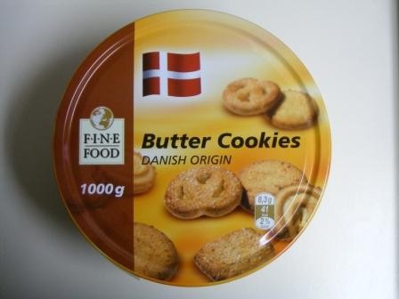 Kaffeegebäck - Danish Butter Cookies 1000 g