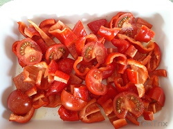 Paprika-Tomate