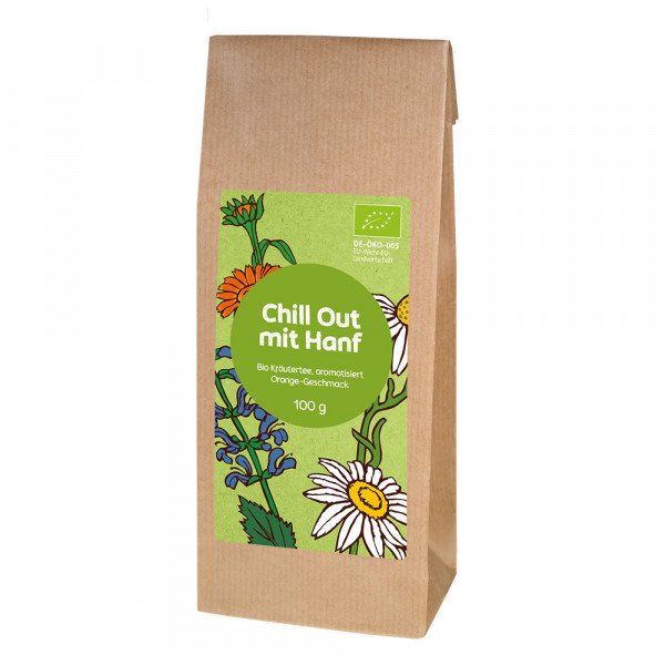 Bio Chill Out mit Hanf FLORAPHARM® Kräutertee offen 100g