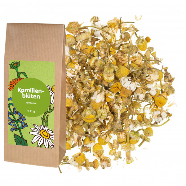 Kamillenblüten ganz FLORAPHARM® Kräutertee offen 100g