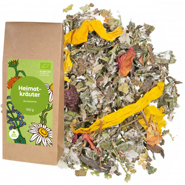 Bio Kräutertee Heimatkräuter FLORAPHARM®  offen 100g