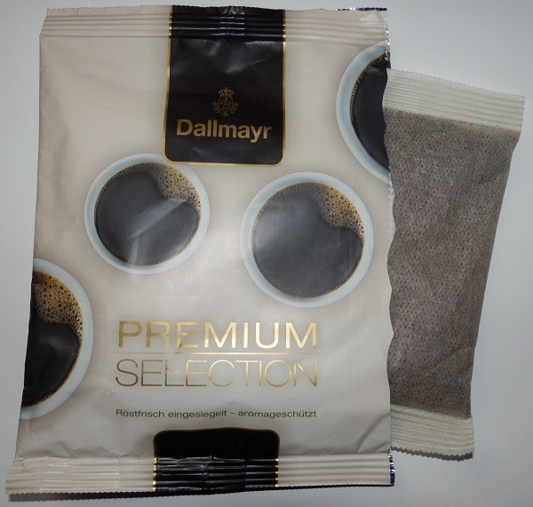 Kaffee Pouch - Dallmayr Premium Selection Spezial 65 g Röstkaffee gemahlen
