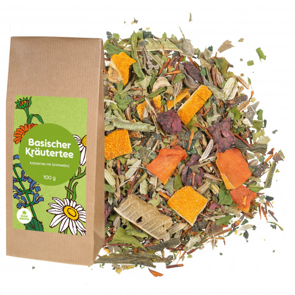 Basischer Kräutertee FLORAPHARM® Kräutertee offen 100g