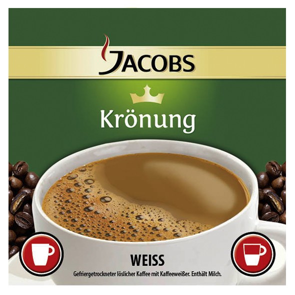 Incup - Jacobs Krönung Kaffee Weiß