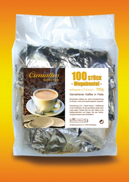 Cremativo Kaffeepads - Megabeutel -