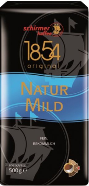 Schirmer 1854 Naturmild gemahlen 500 g