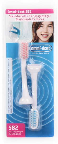 Emmi-dent SB2 Ersatzbürstenköpfe