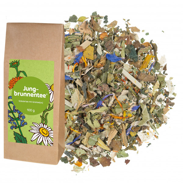 Kräutertee Jungbrunnentee® von FLORAPHARM® Kräutertee offen 100g